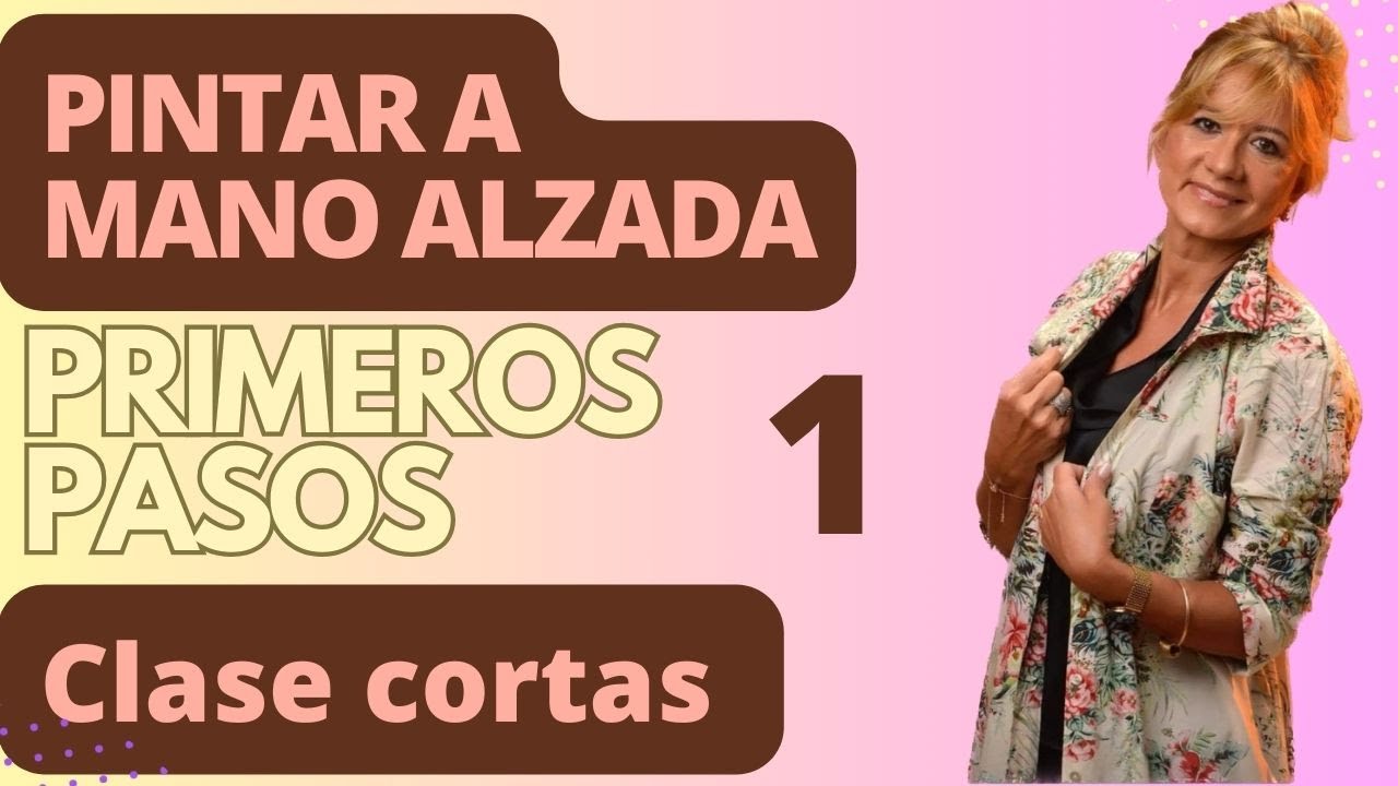 Primeros pasos para aprender a pintar a mano alzada 🖌️ CLASE 1