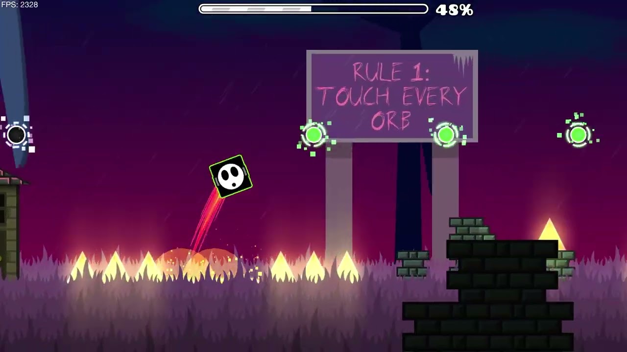 Touch the Orbs Bub | Geometry Dash