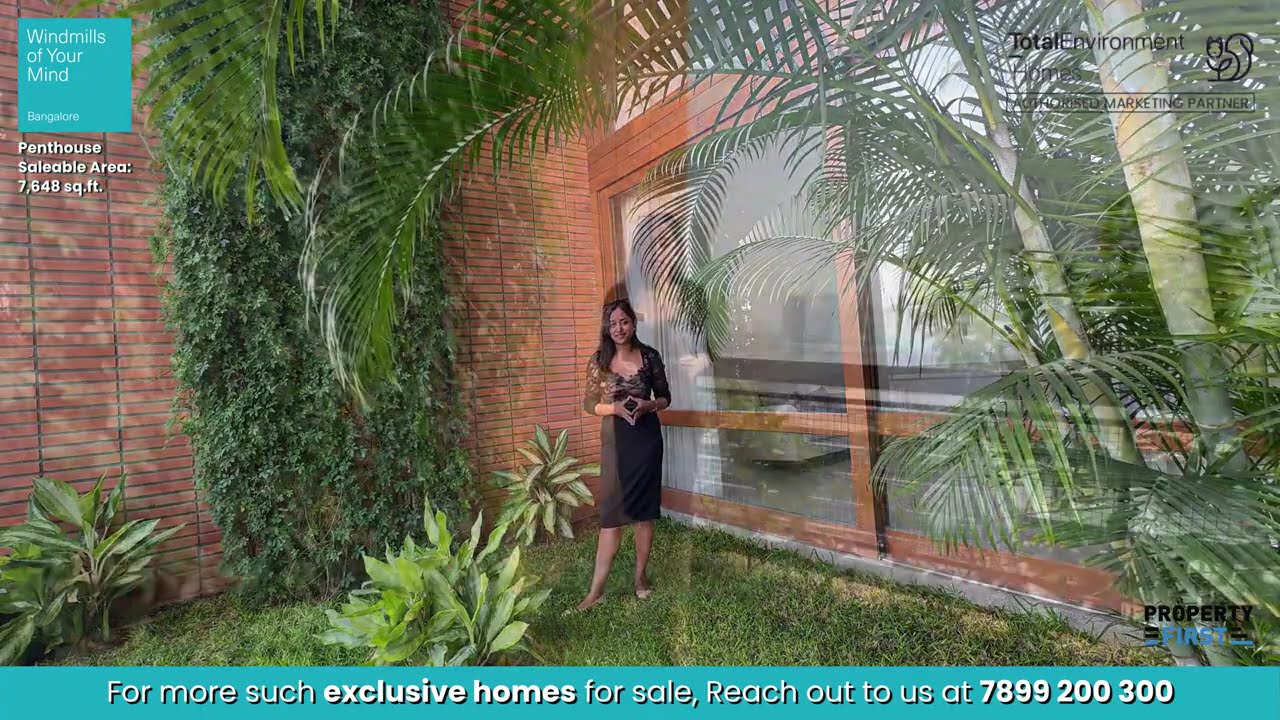 Ultra-Luxury Penthouse Tour at Windmills of Your Mind | Total Environment Bangalore | 7899 200 300