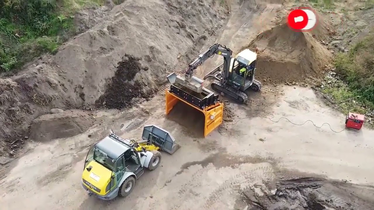 DB Engineering Siebanlage Traserscreen DB-40L | Flachdecksieb (VERKAUFT)