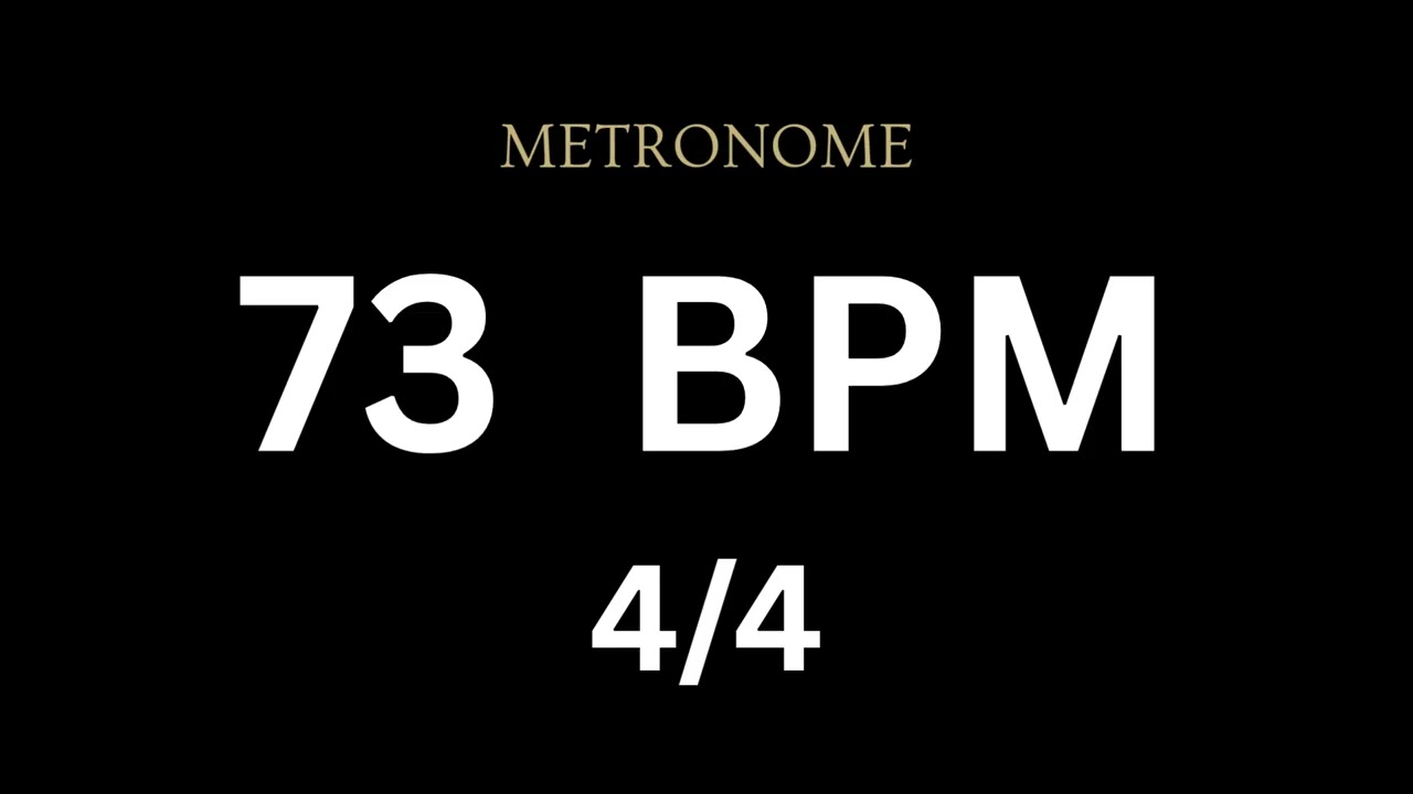 Metronome 73 BPM 4/4