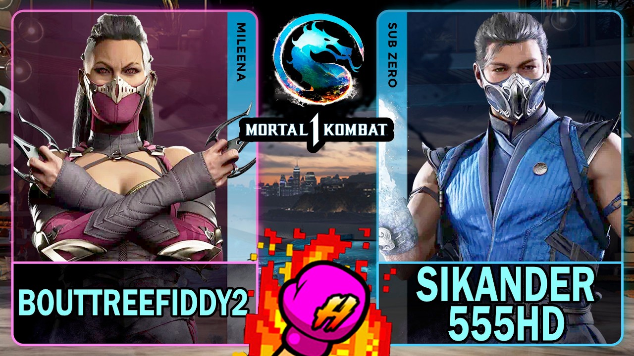 MK1 Bouttreefiddy2 (MILEENA) VS Sikander555HD (SUB-ZERO)🥊Mortal Kombat 1🥊4K 60ᶠᵖˢ