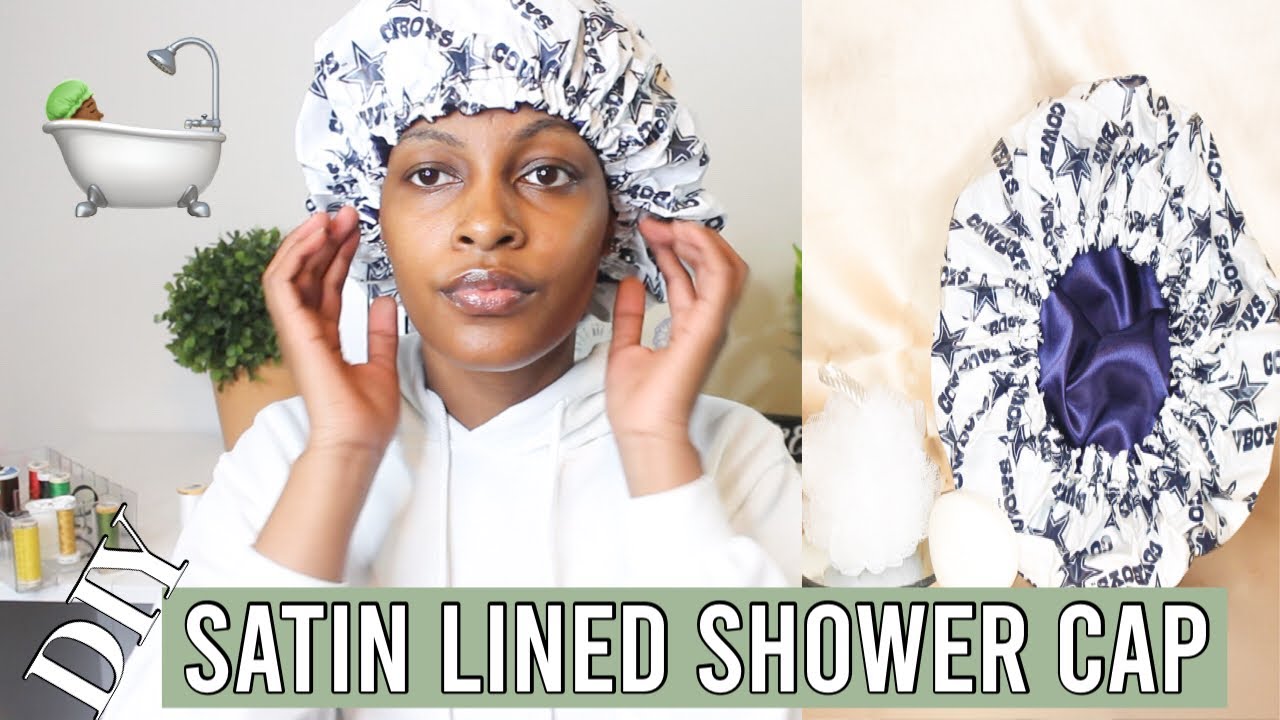 Waterproof Your Fabric | DIY Satin Lined SHOWER CAP
