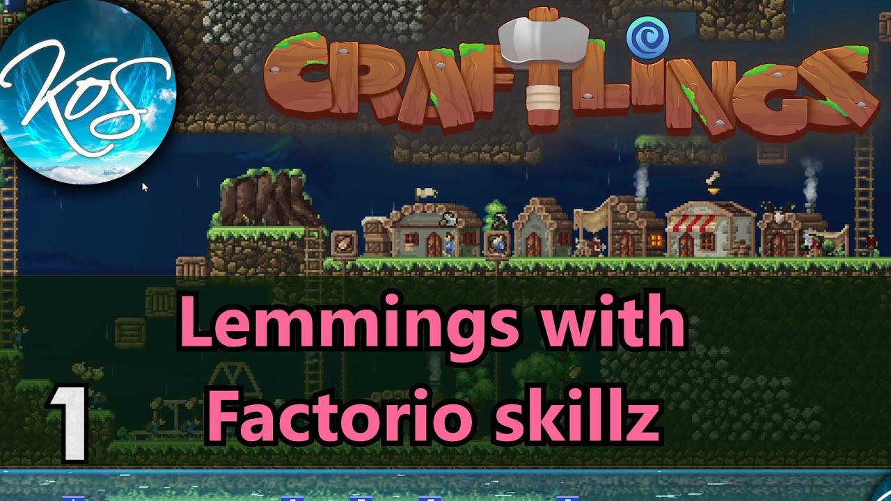 Lemmings + Factorio! (Craftlings)