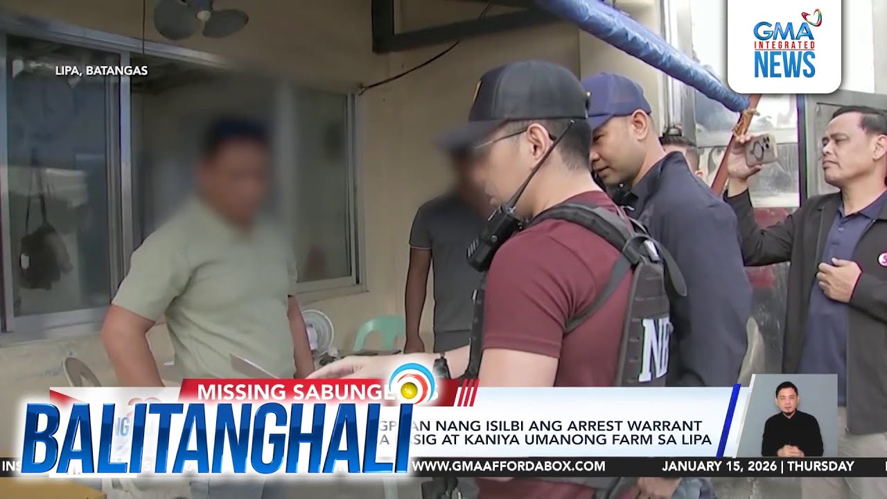 Atong Ang, hindi natagpuan nang isilbi ang arrest warrant sa kaniyang address... | Balitanghali