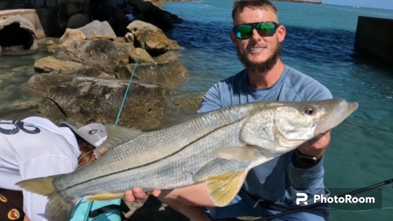 *This Bait Never Fails* Florida Snook Fishing Sebastian Inlet