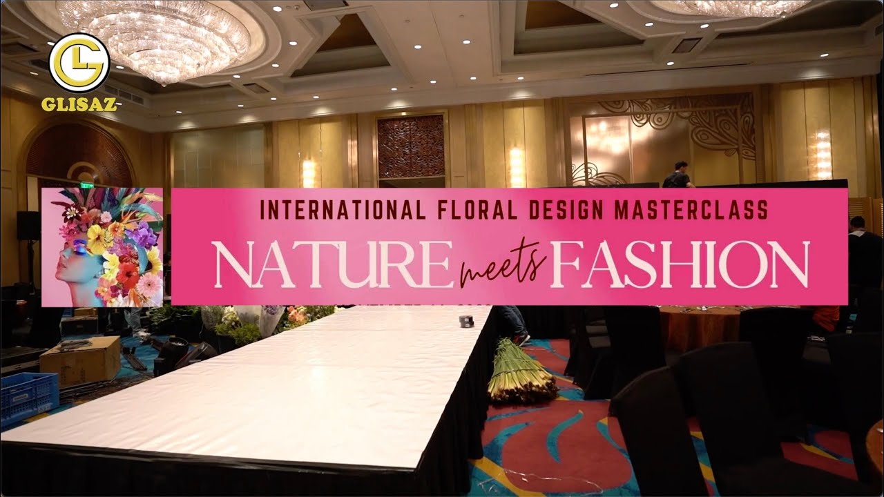 Glisaz at Nature Meets Fashion - International Floral Design Masterclass by Jerry Sibal