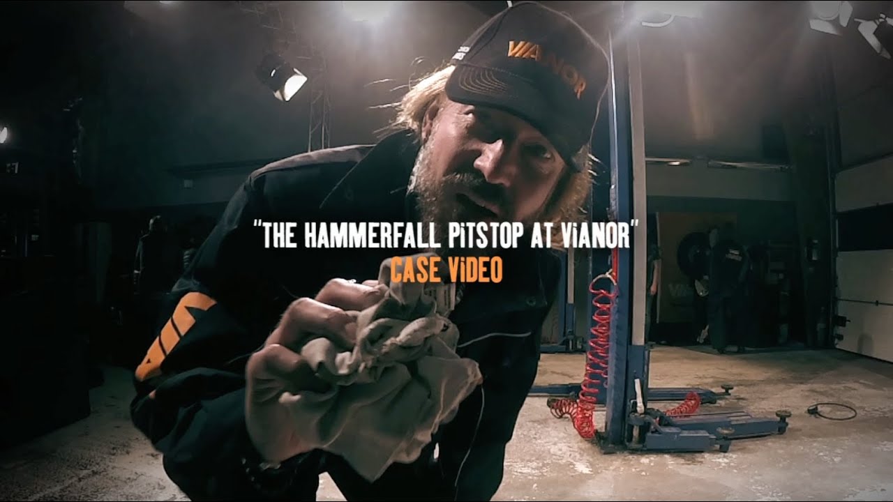 The Hammerfall Pitstop at Vianor Case Video