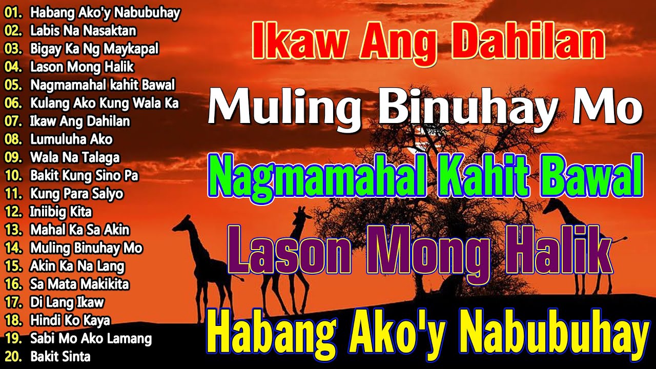 Sabi Mo Ako Lamang - Best Opm Love Song || Love Song 2025 || Tagos Sa Puso 70s 80s 90s🎵