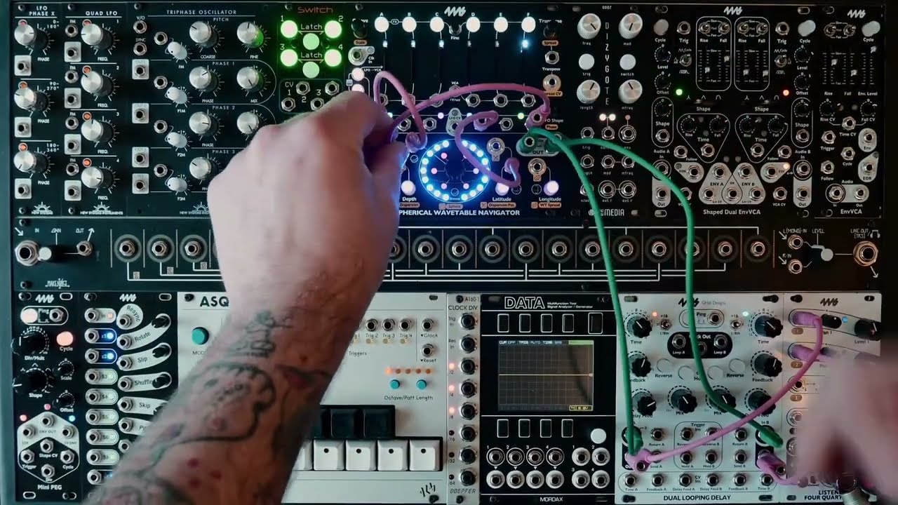 4ms SWN Quick Melodic Patch Demo