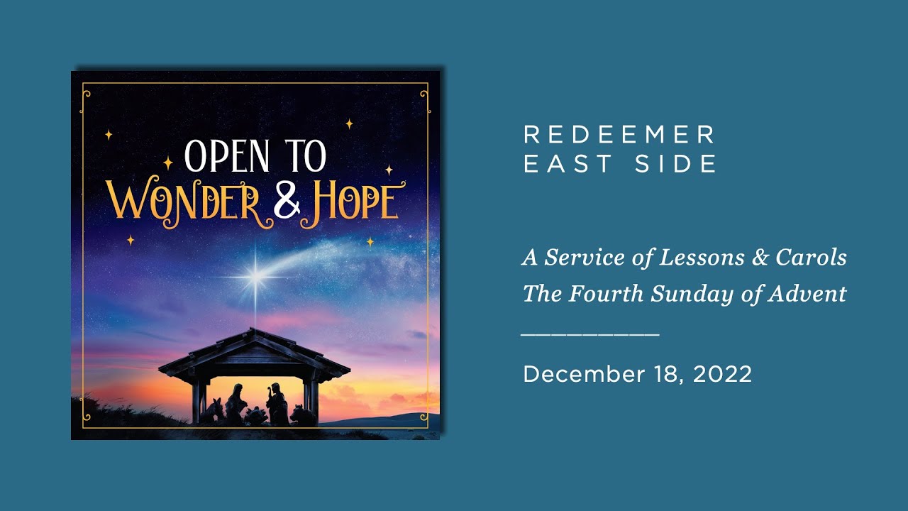 December 18, 2022  Worship Service