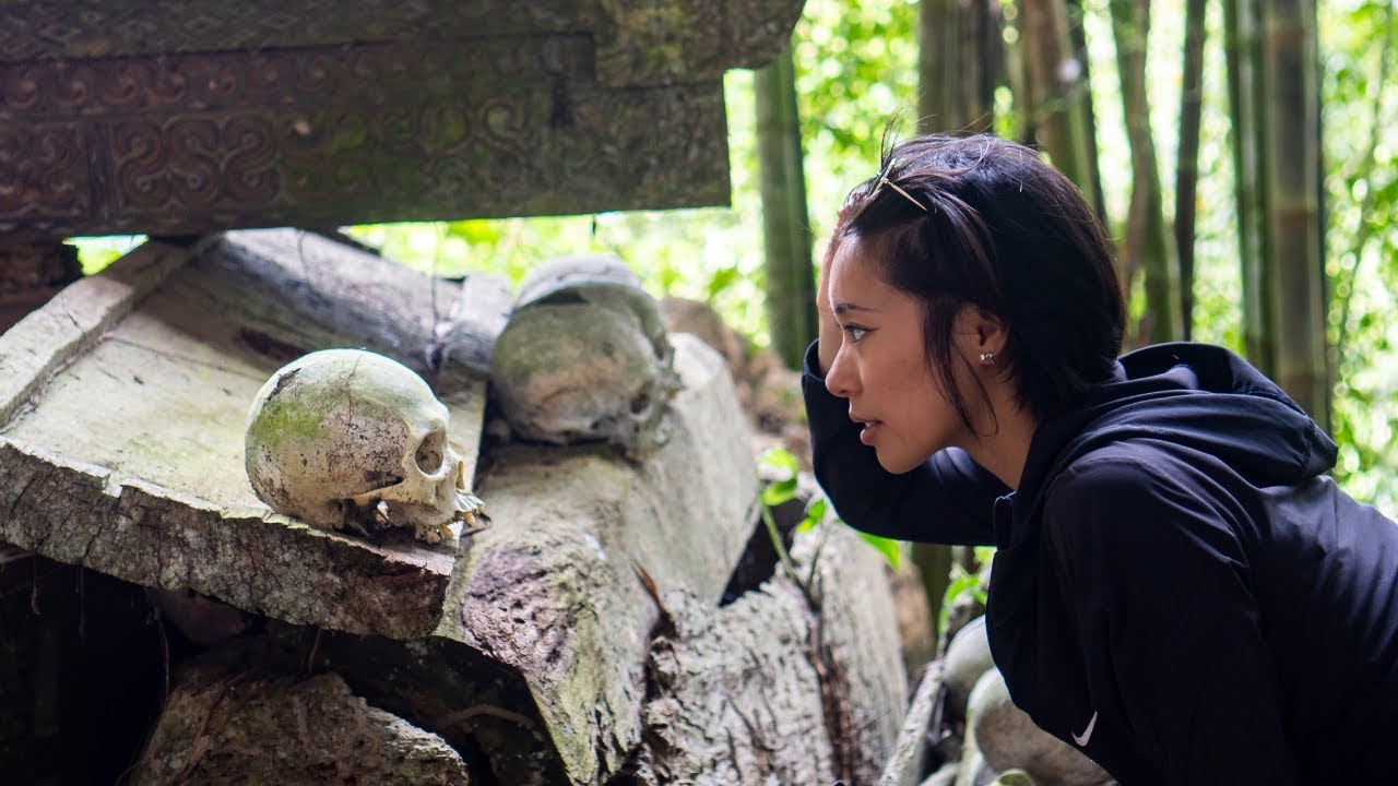 Exploring an Ancient Burial Site Filled with Skeletons | Tana Toraja, Indonesia
