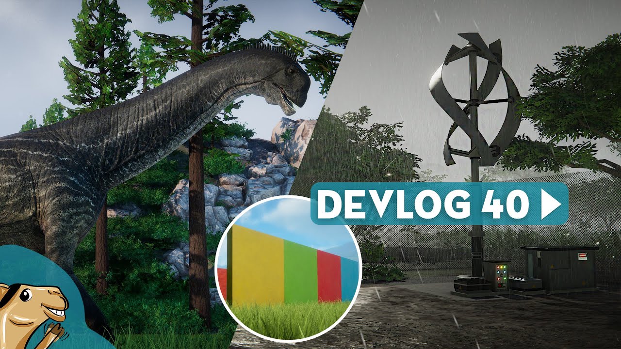 WEATHER, Flexicolor, & new Dino - Prehistoric Kingdom DEVLOG 40 - June