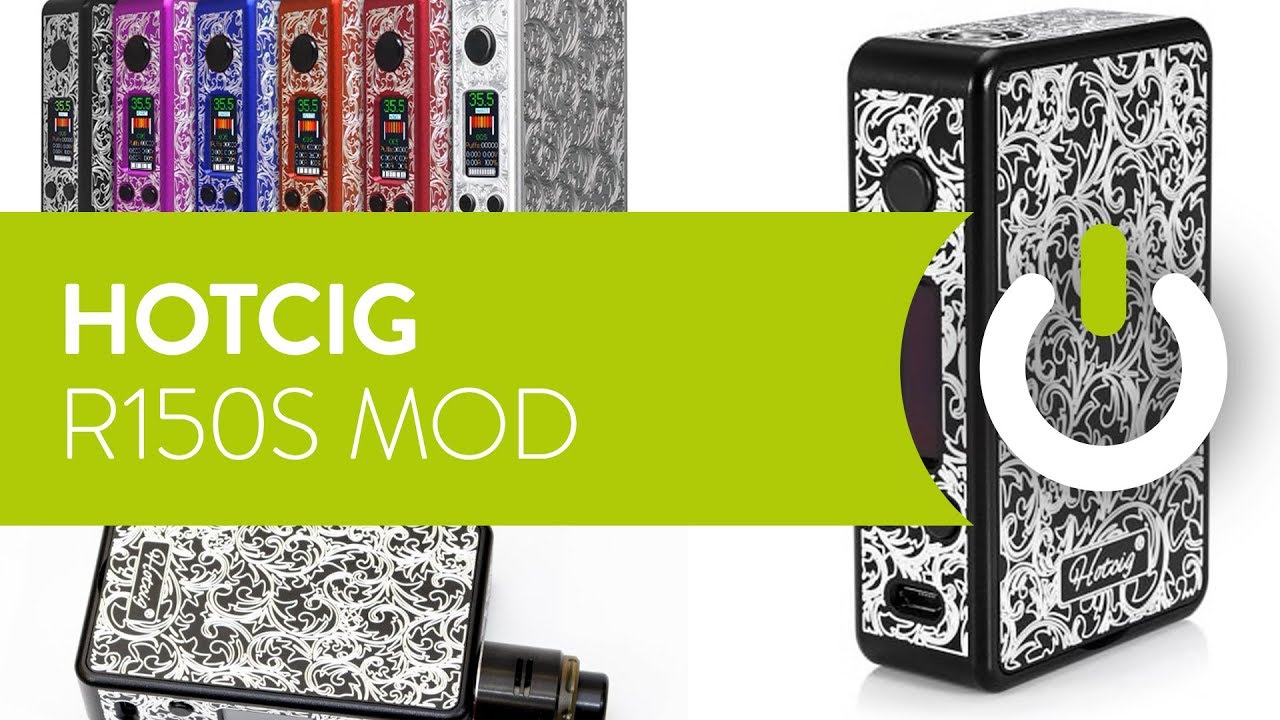 HOTCIG R150S MOD UNBOXING @ECIGONE