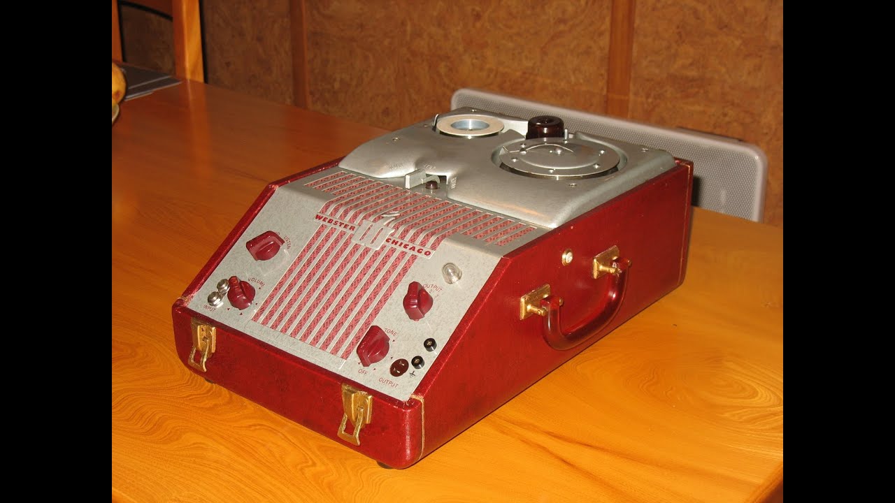 My complete renovation of my first wire recorder Webster Chicago Model 80- 1