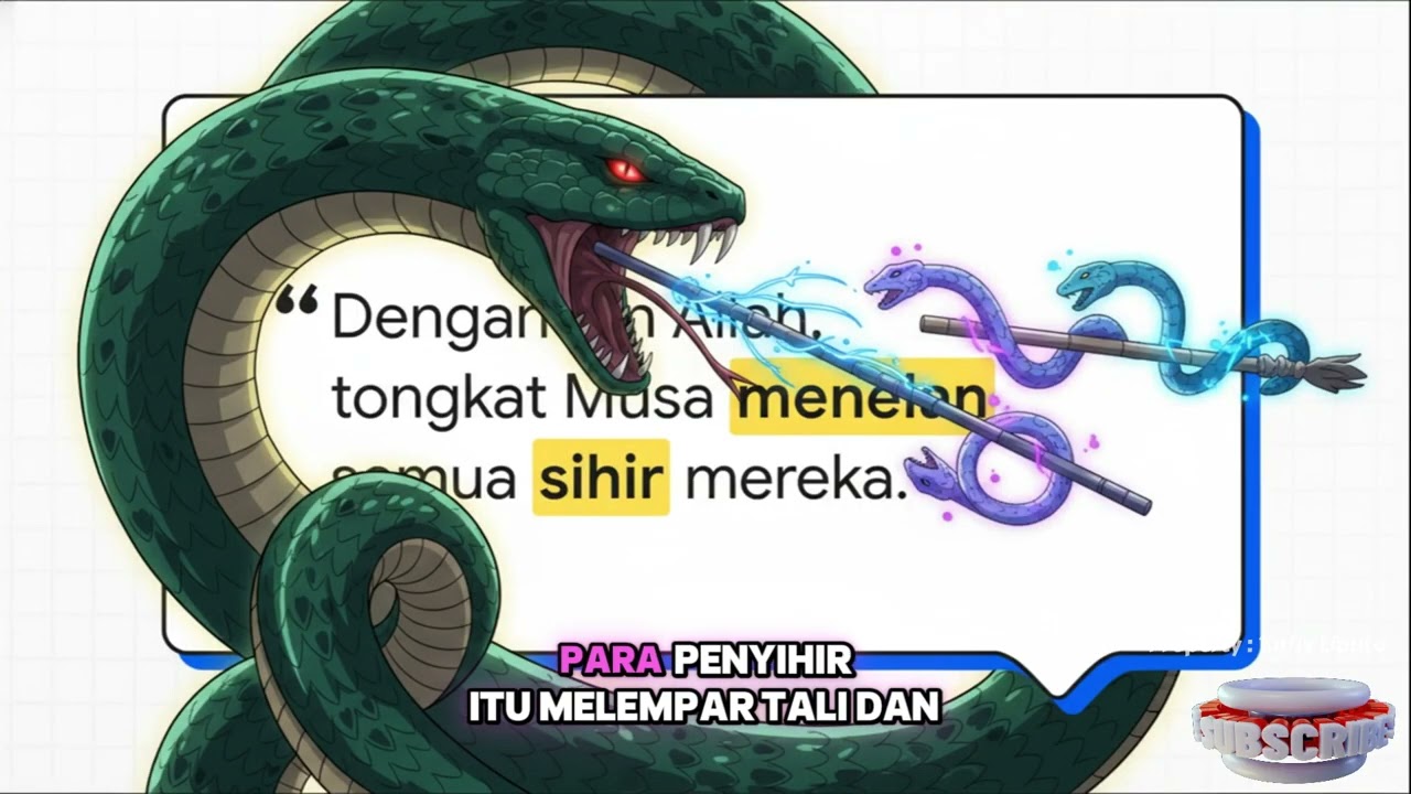 KISAH NABI MUSA AS (Rasul Ulul Azmi, menerima Taurat)