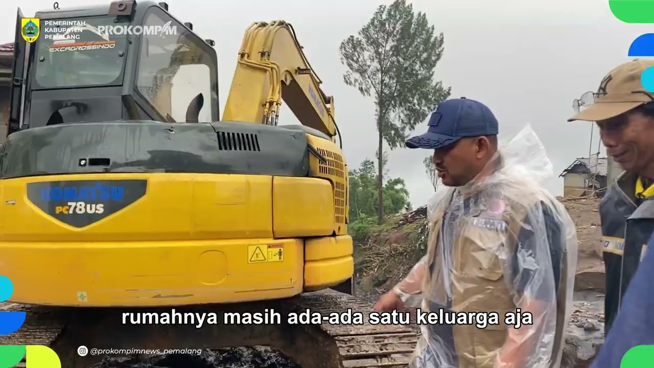 Tinjauan Lokasi Paska Banjir Bandang Desa Penakir