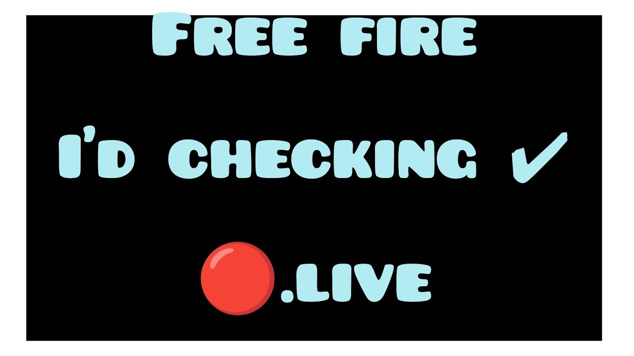 🔴 live.....checking freefire I'd #freefire #gaming #livestream