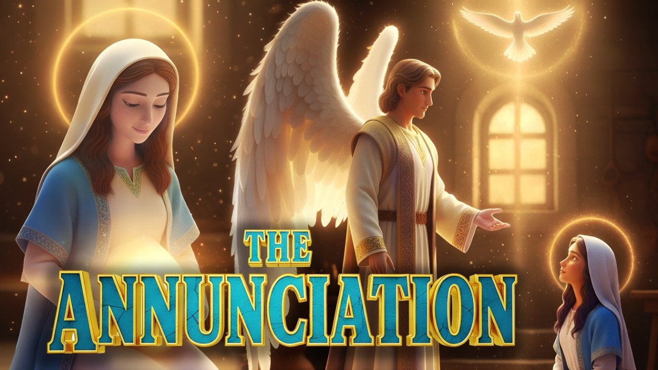 The Annunciation – When Gabriel Told Mary About Jesus | Jesus Christ | Holy Bible Stories