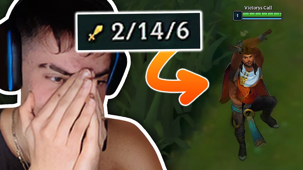 DRUTUTT MADE ME PLAY A SKILLED CHAMP...