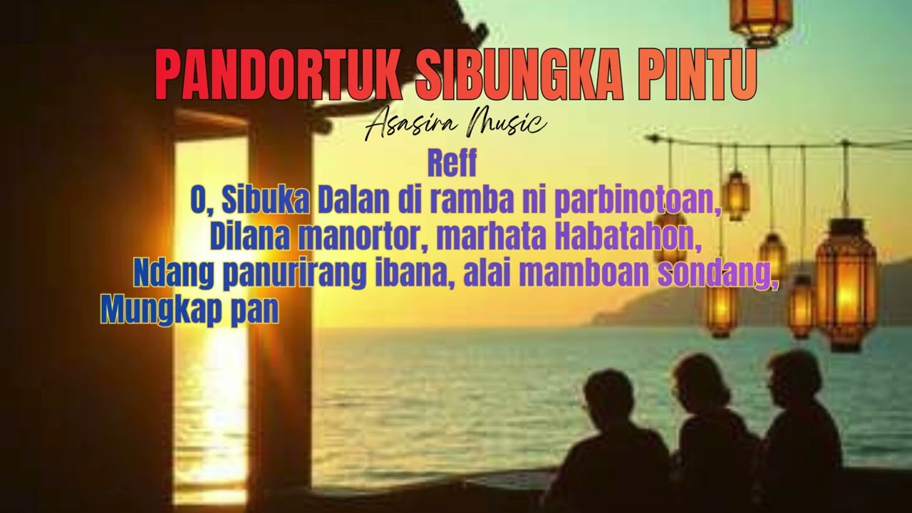 PANDORTUK SIBUNGKA PINTU – The Batak Institute – Asasira Music