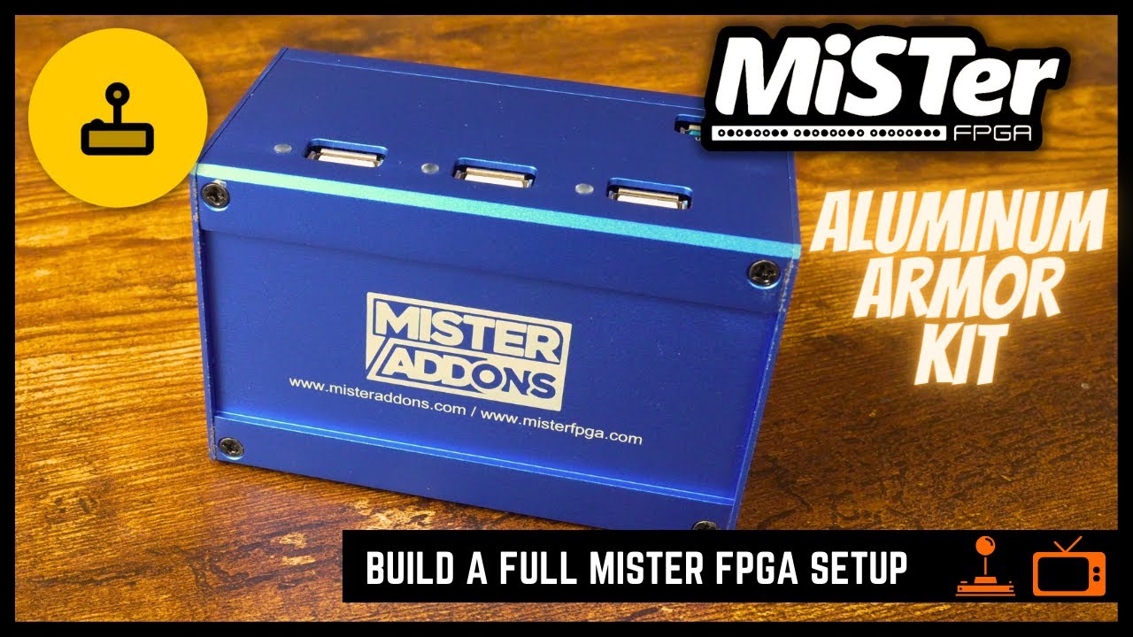 MiSTer FPGA Hardware Build Guide - with MiSTer Addons Aluminum Case