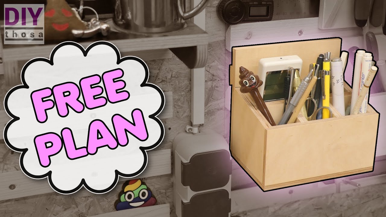 FREE PDF PLAN - French Cleat - Big Pen Box