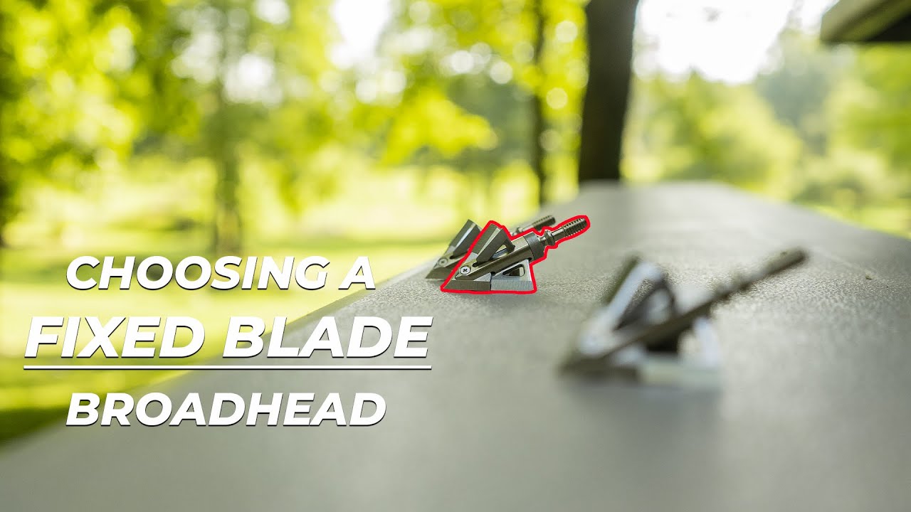 Choosing the CORRECT FIXED BLADE Broadhead for your setup!