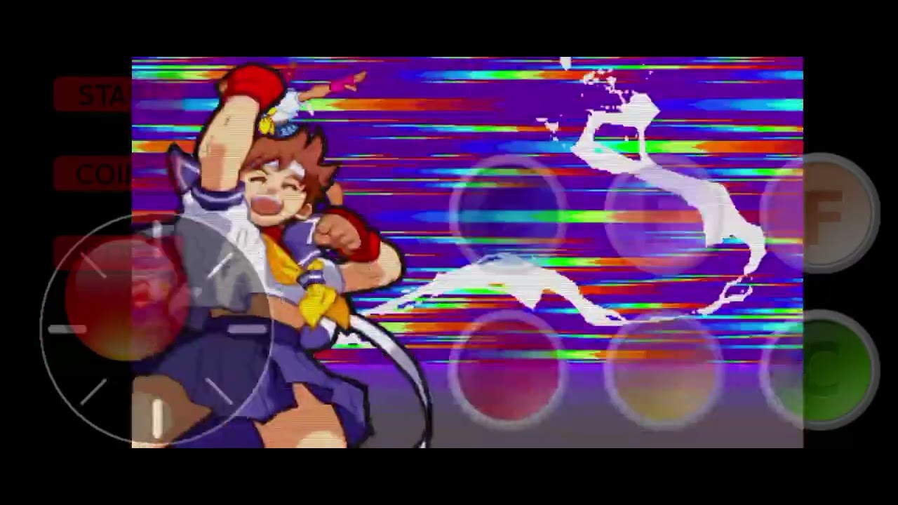 Marvel Superheroes vs Street Fighter : Akuma and Sakura vs Dan and Sakura 