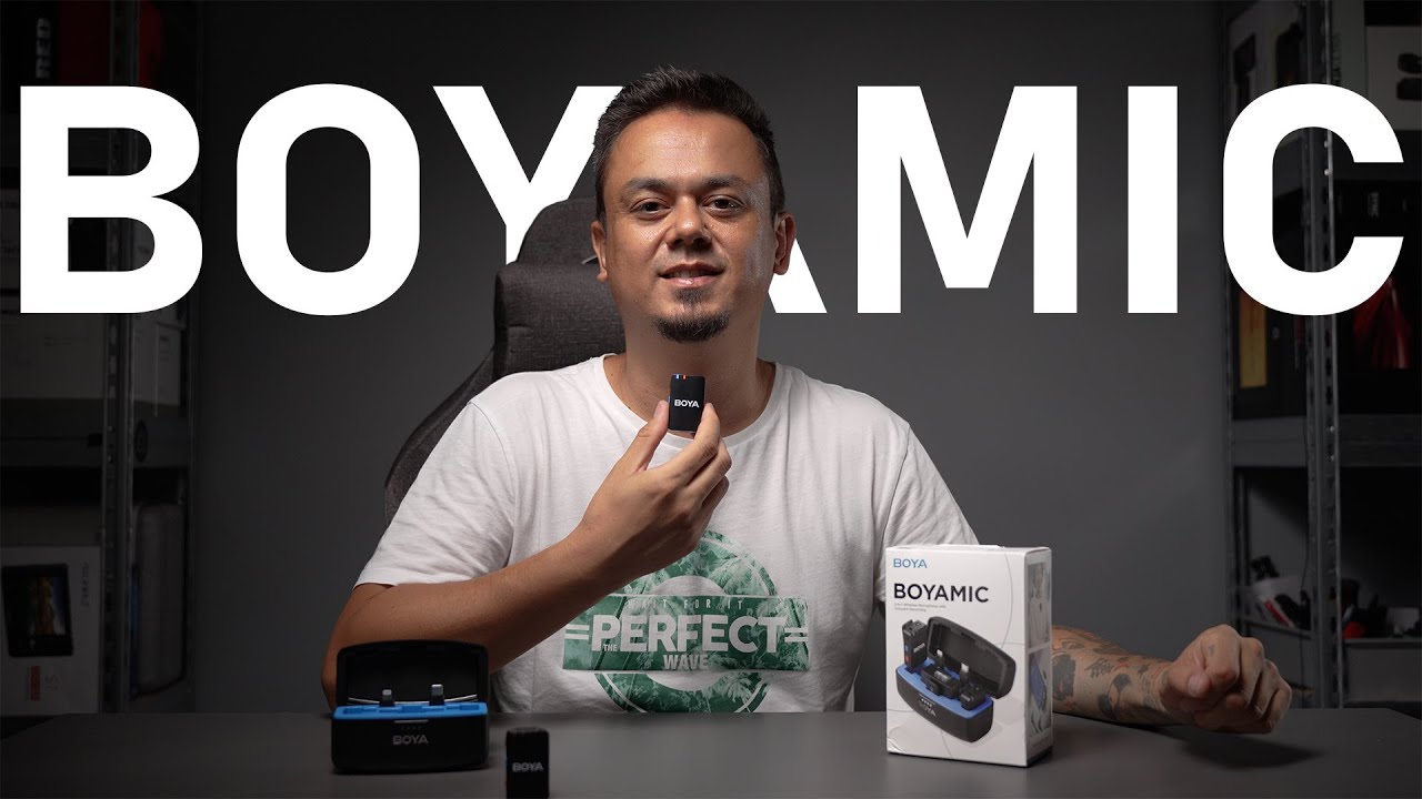 BOYA BOYAMIC Dahili Kayıtçılı Kablosuz Mikrofon İnceleme #boya #boyamic