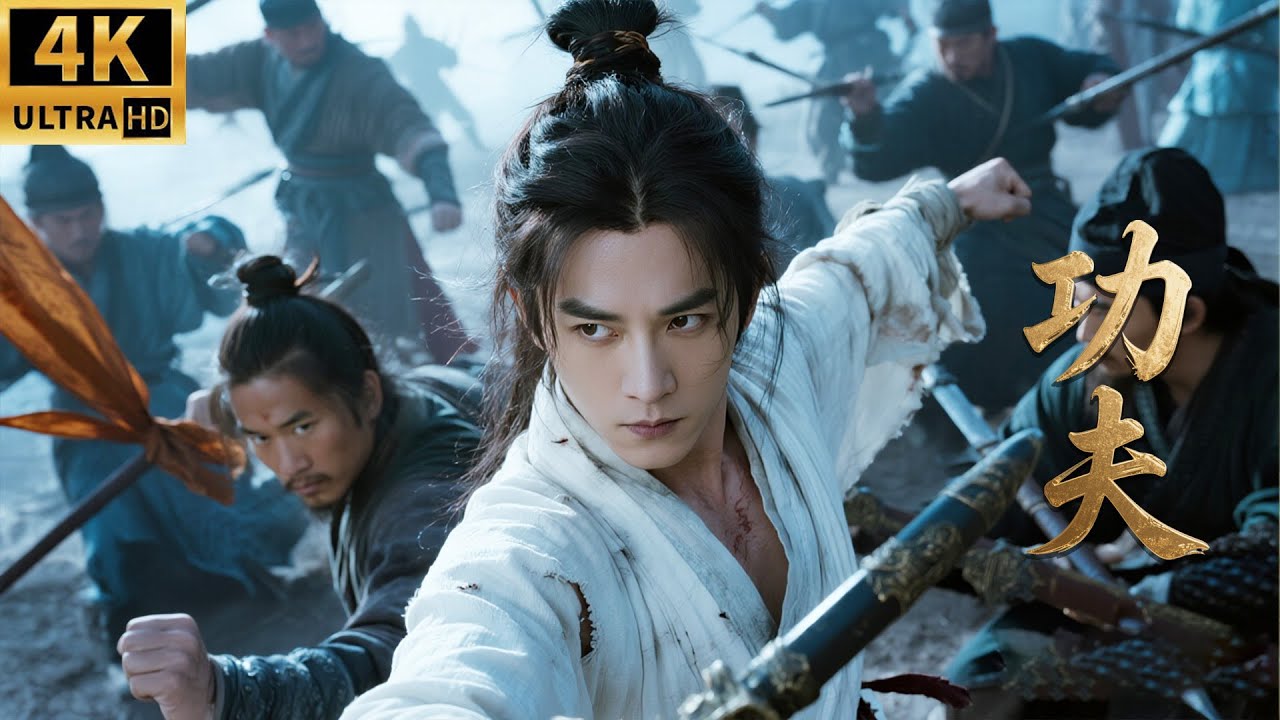 🔥小伙一出手，秒殺丐幫所有高手，江湖震驚！ #kongfu #movie #chinesedrama #武侠片