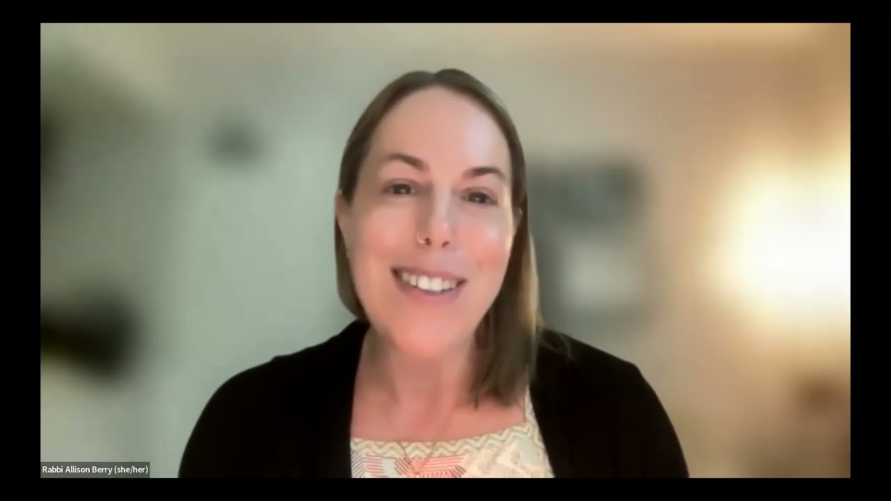 GROW of Hebrew College -Jewish Teachings for the End of Life with Rabbi Allison Berry - 2/11/2026