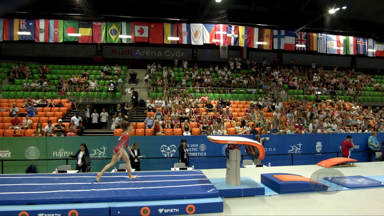 MINOTTI Micol (ITA) - 2019 Artistic Junior Worlds, Gyor (HUN) - Qualifications Vault 1