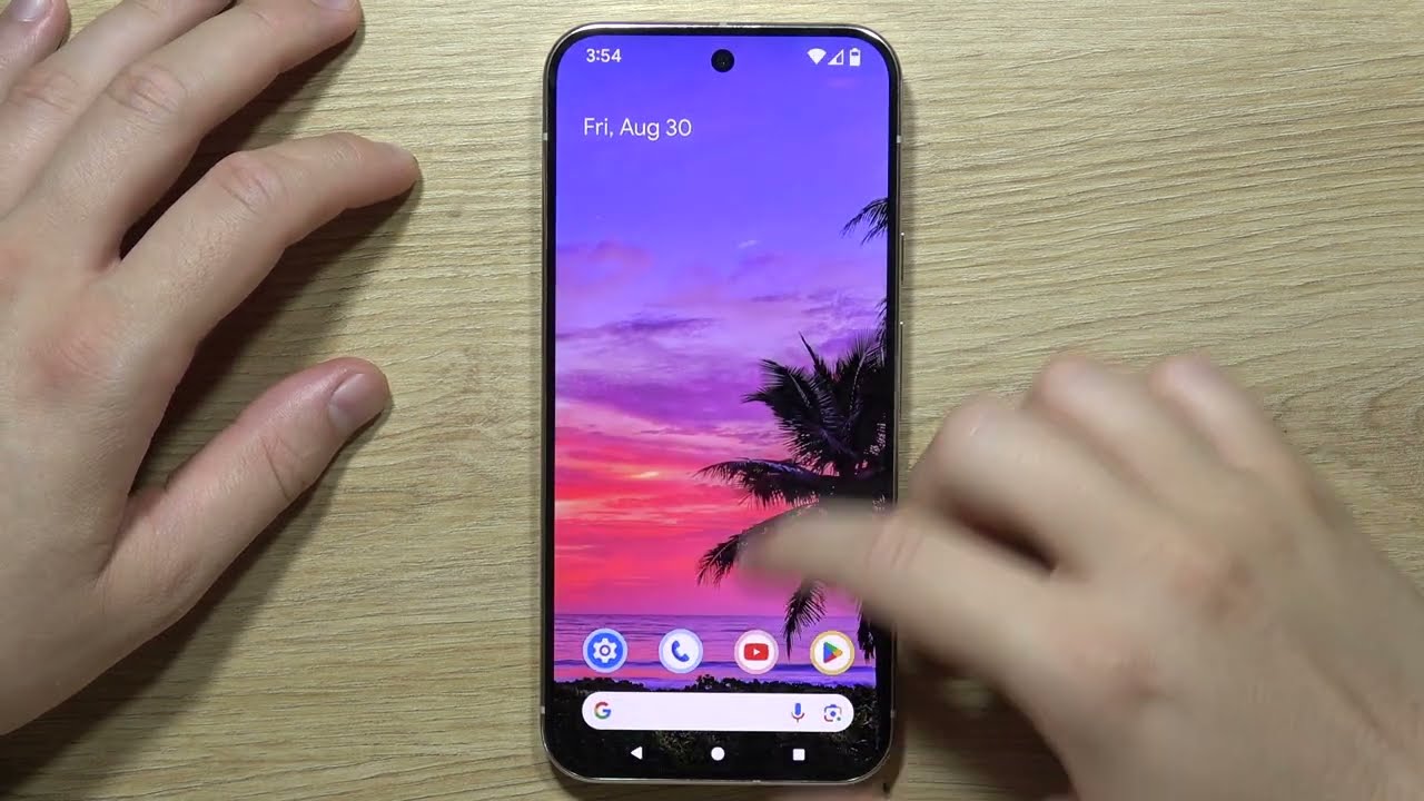 How to Add Text on Lock Screen on GOOGLE Pixel 9 Pro