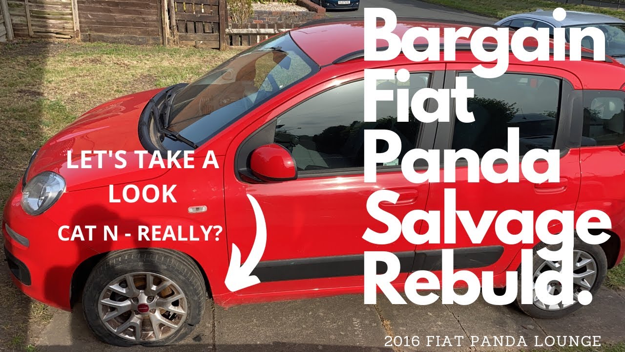 2016 Fiat Panda Salvage Rebuild - First Look Is That The Only Damage!