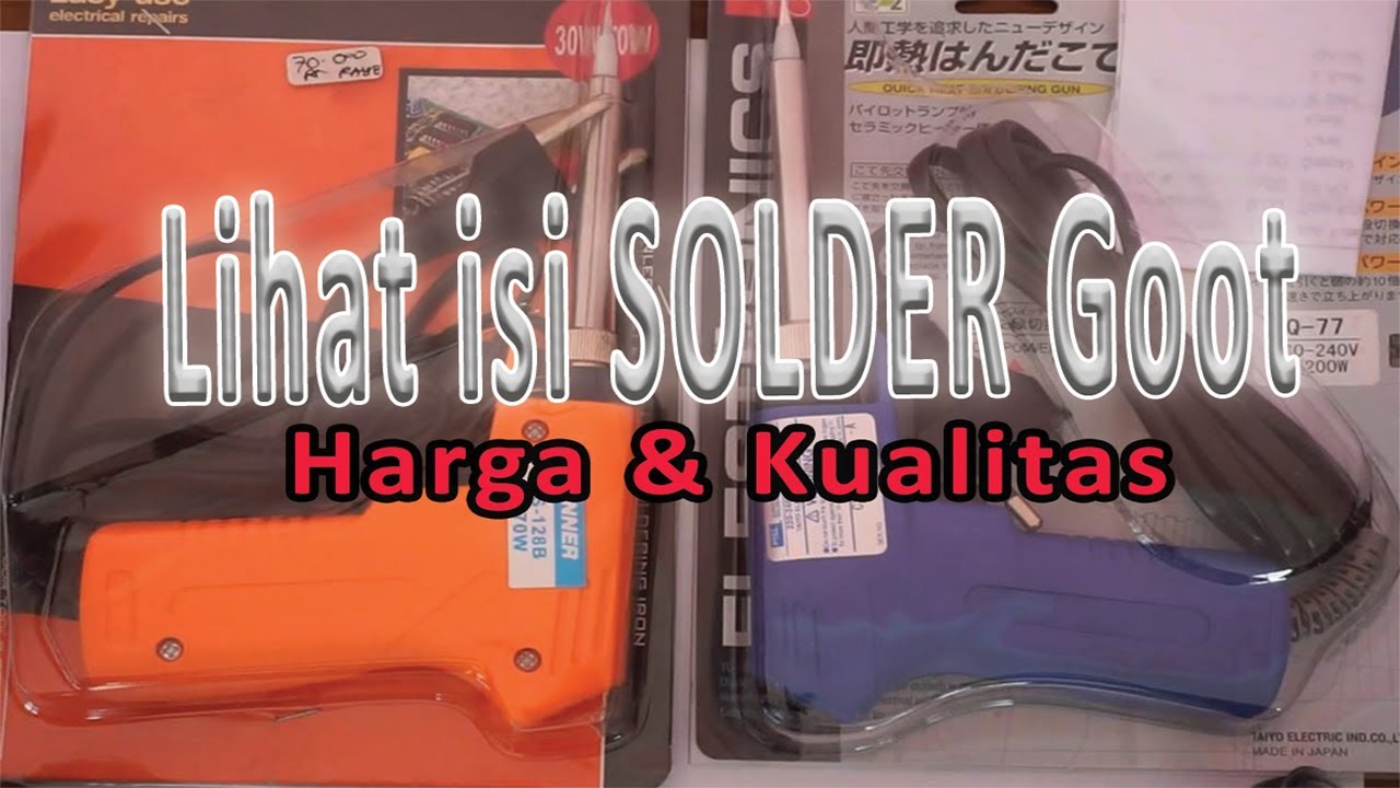 Solder goot dan tidak goot