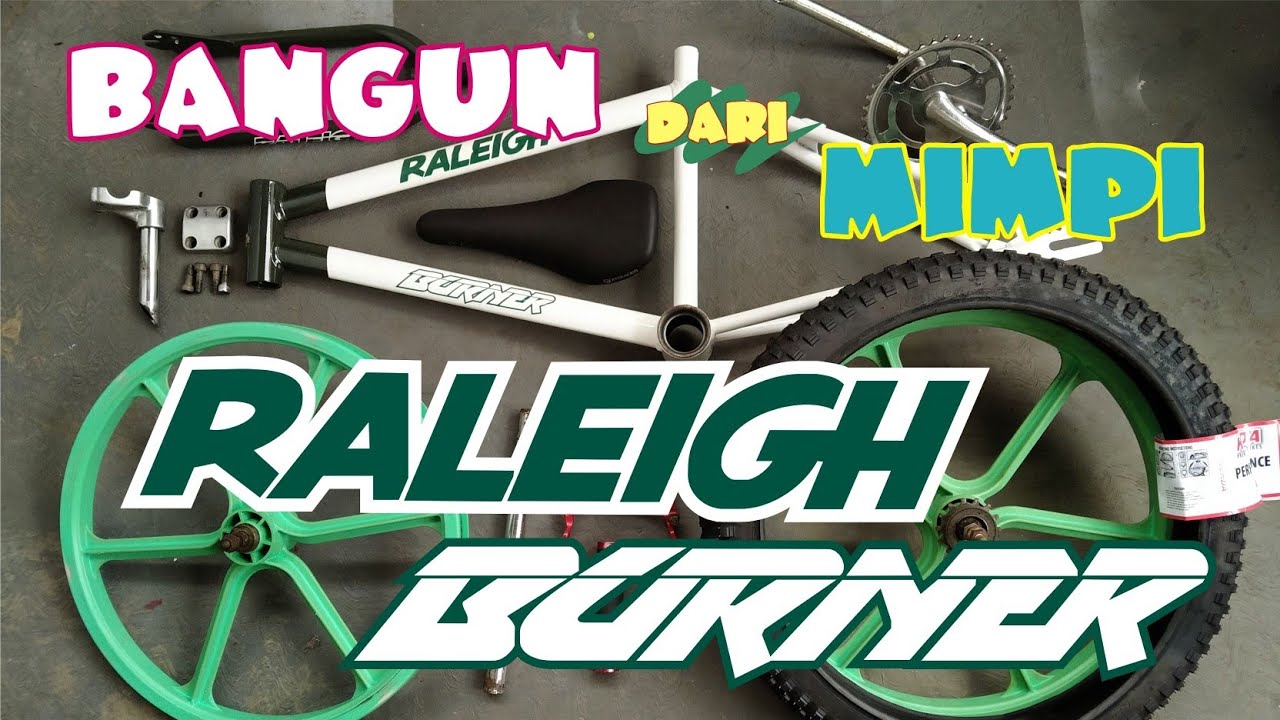 Dream build OSBMX RALEIGH Burner Carbo Spec BMX oldskool | restorasi dan nostalgia