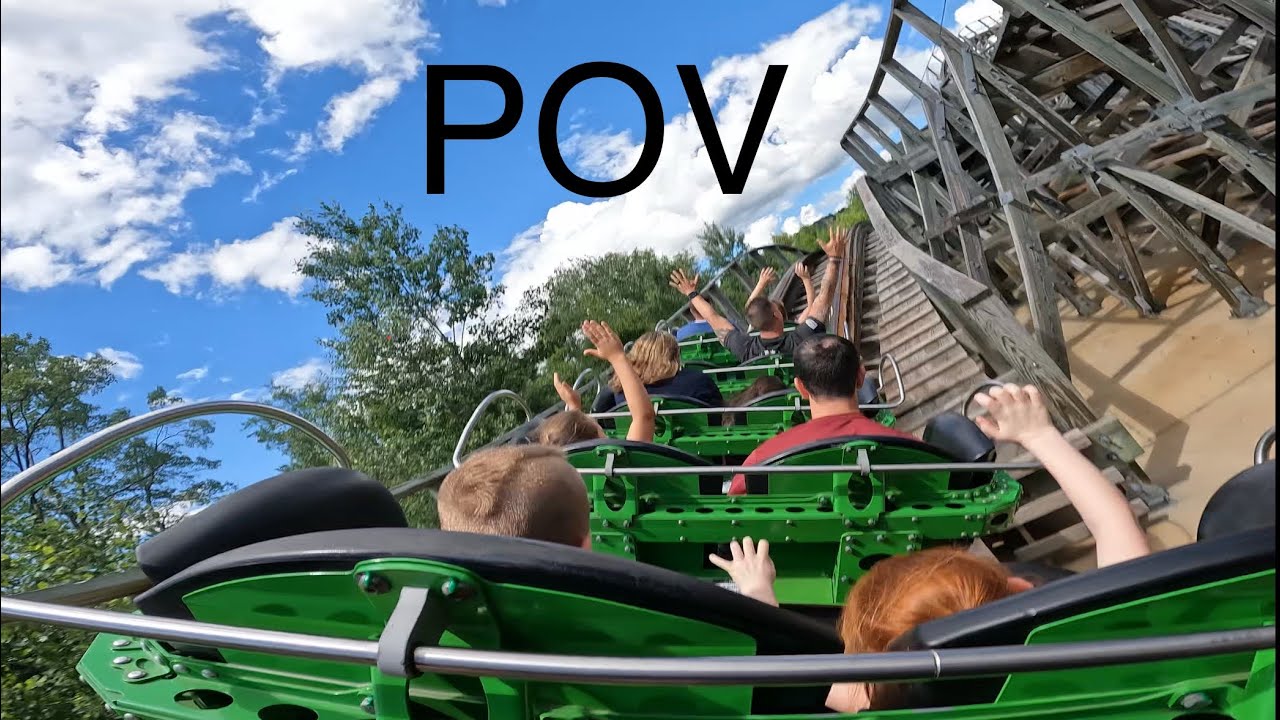 Roar-o-Saurus Back Row POV Story Land | CrazycoasterPOVs