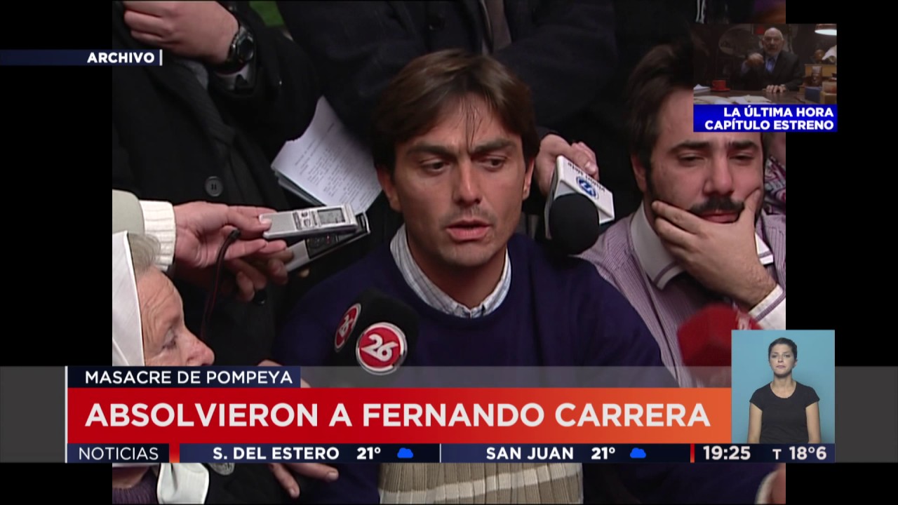 TV P&uacute;blica Noticias - Masacre de Pompeya: Absolvieron a Fernando Carrera