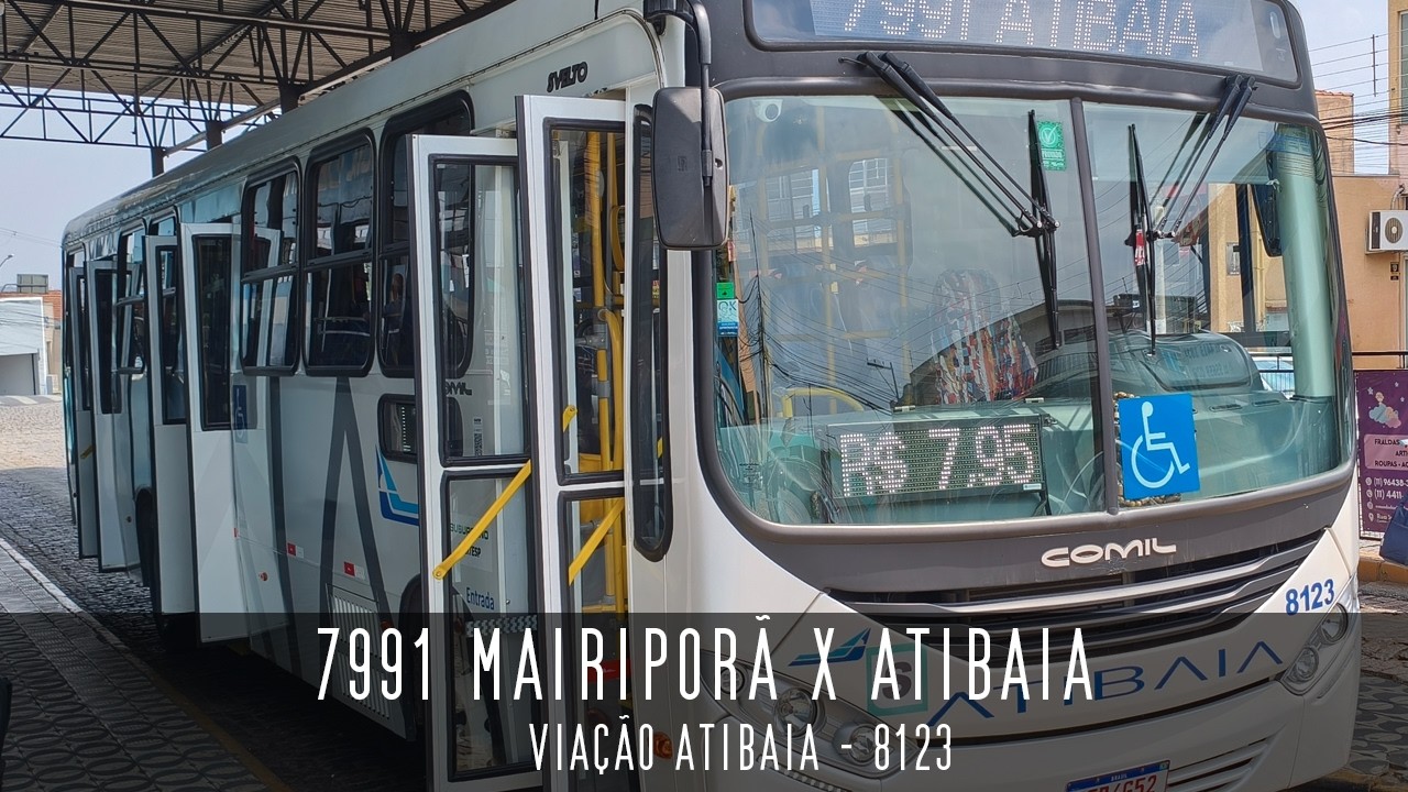 Estado de SP - 7991 Mairiporã X Atibaia | Svelto Volksbus 17.230