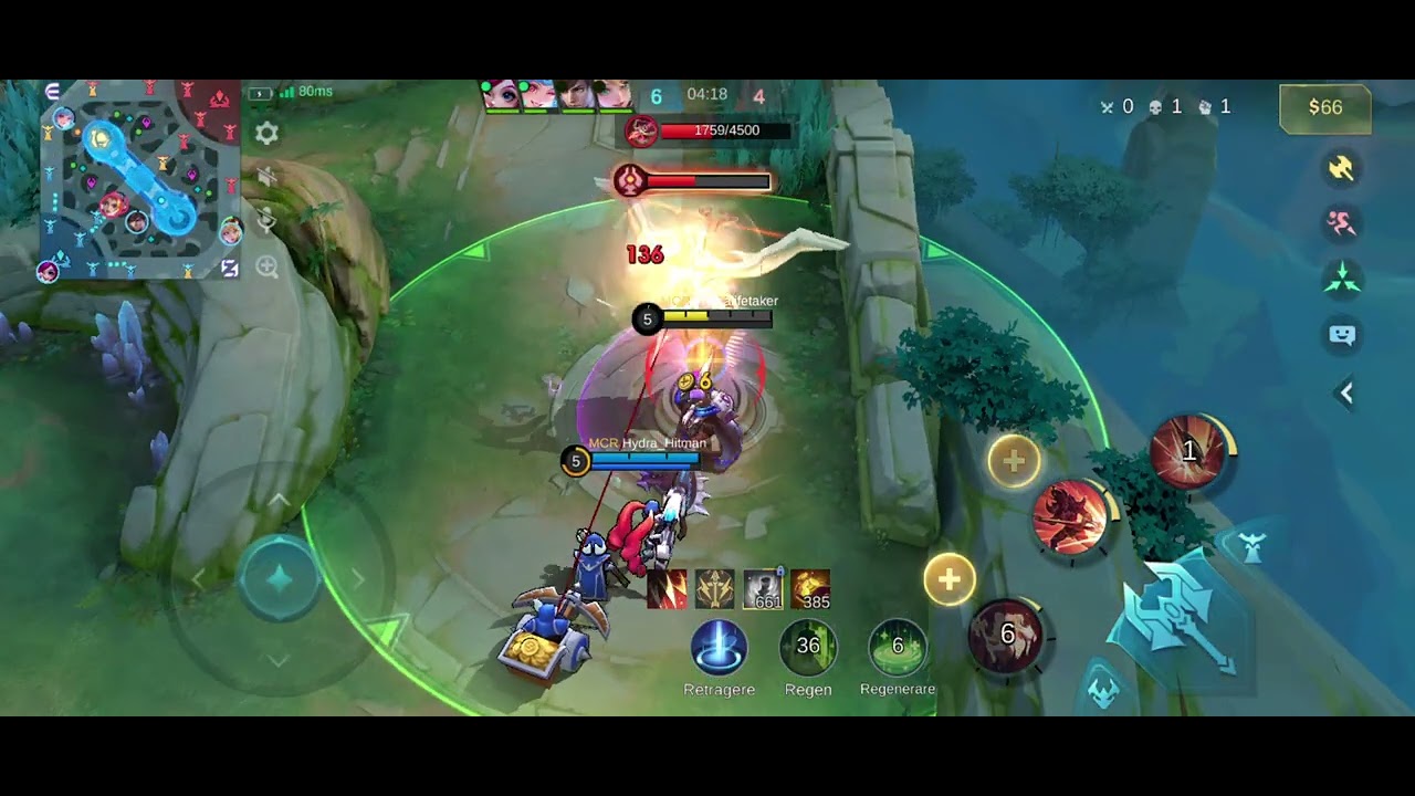 Moba Legends- Hydralifetaker & Hydra Hitman as Hilda & Layla on duo lane