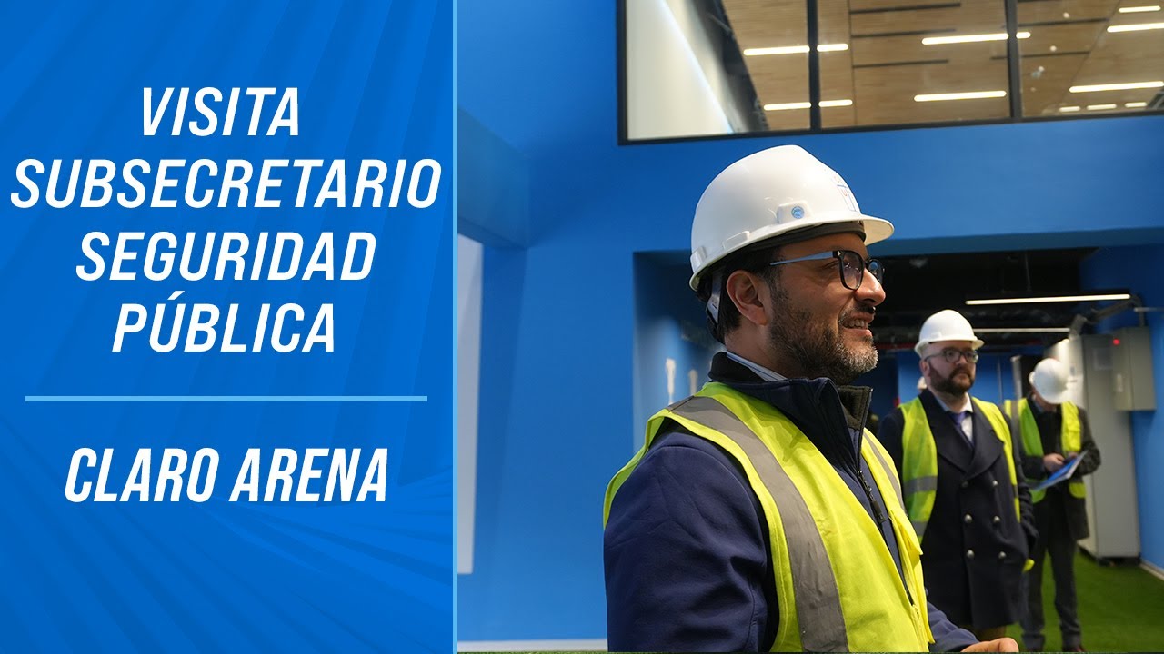 ▶️ PLAY | Subsecretario de Seguridad Pública conoce los detalles del Claro Arena 🏟️
