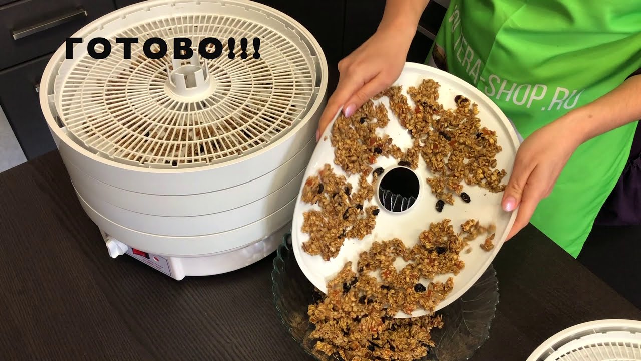 Мюсли в электросушилке! Вкусно и Полезно!