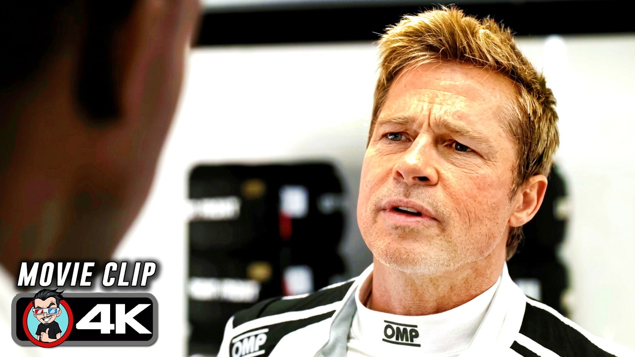 Brad Pitt Destroys The Rookie Scene | F1 (2025) Movie CLIP 4K