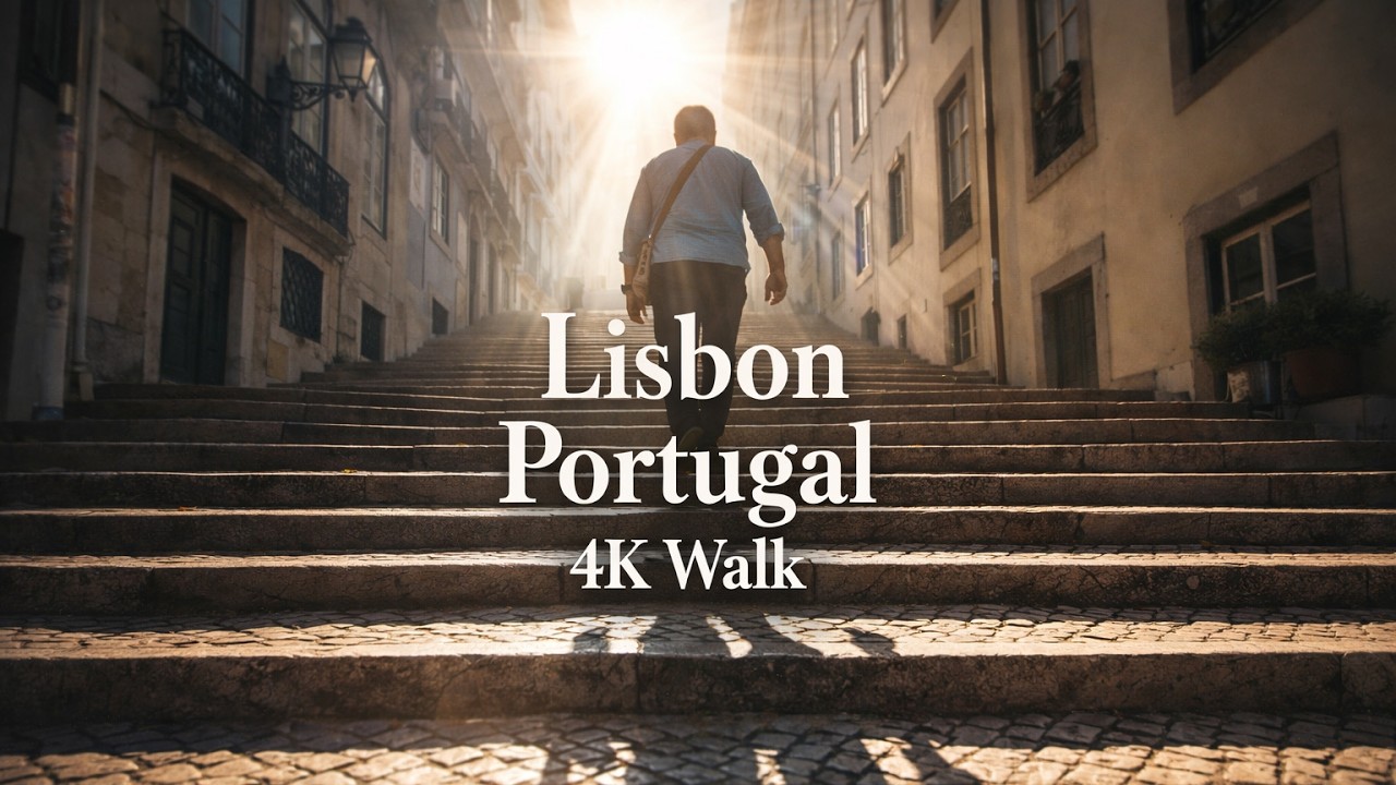 Fast Lisbon Day Walk – Visual Activation for Focus & Attention