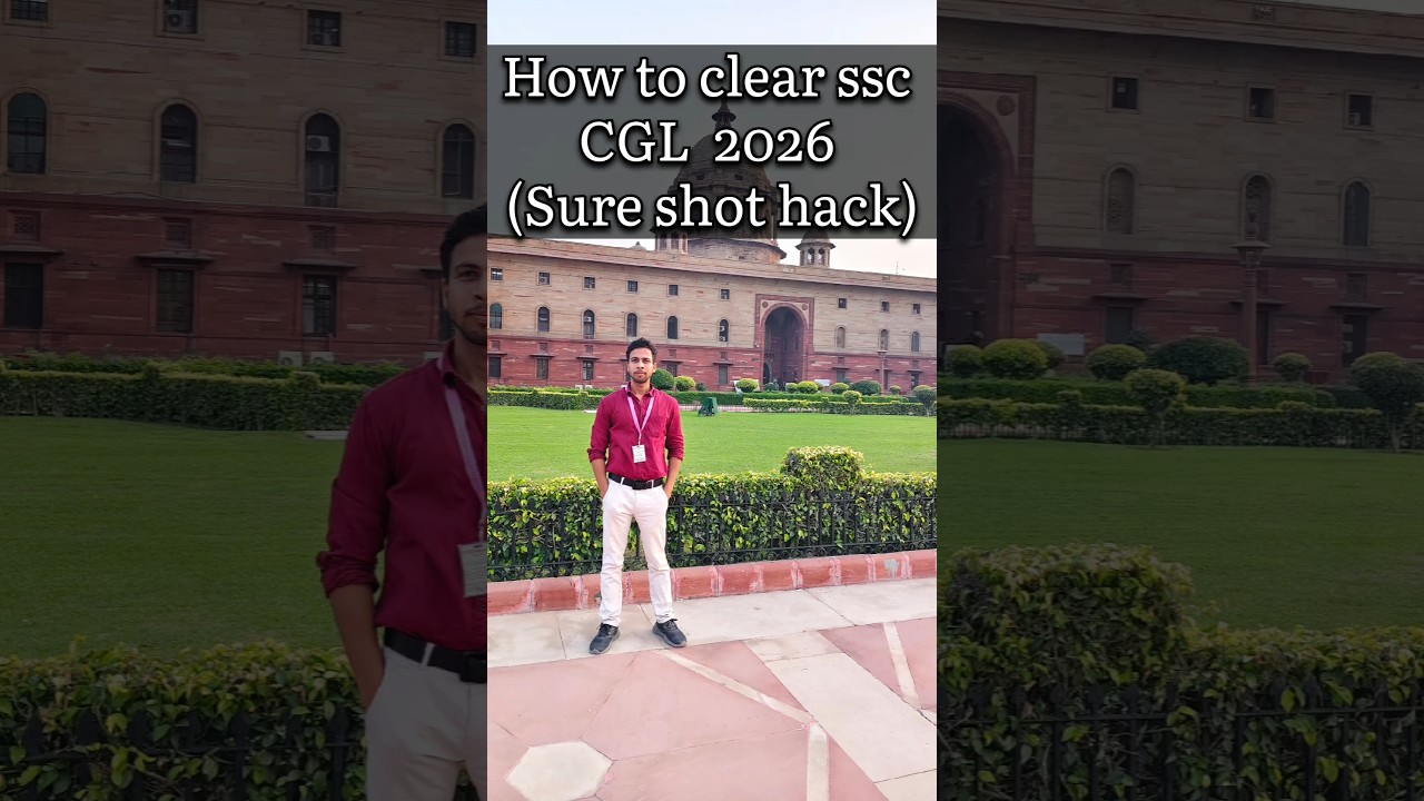 &ldquo;SSC CGL 2026 Strategy | Toppers Wali Smart Study Planning 💯 | CGL Prep Tips