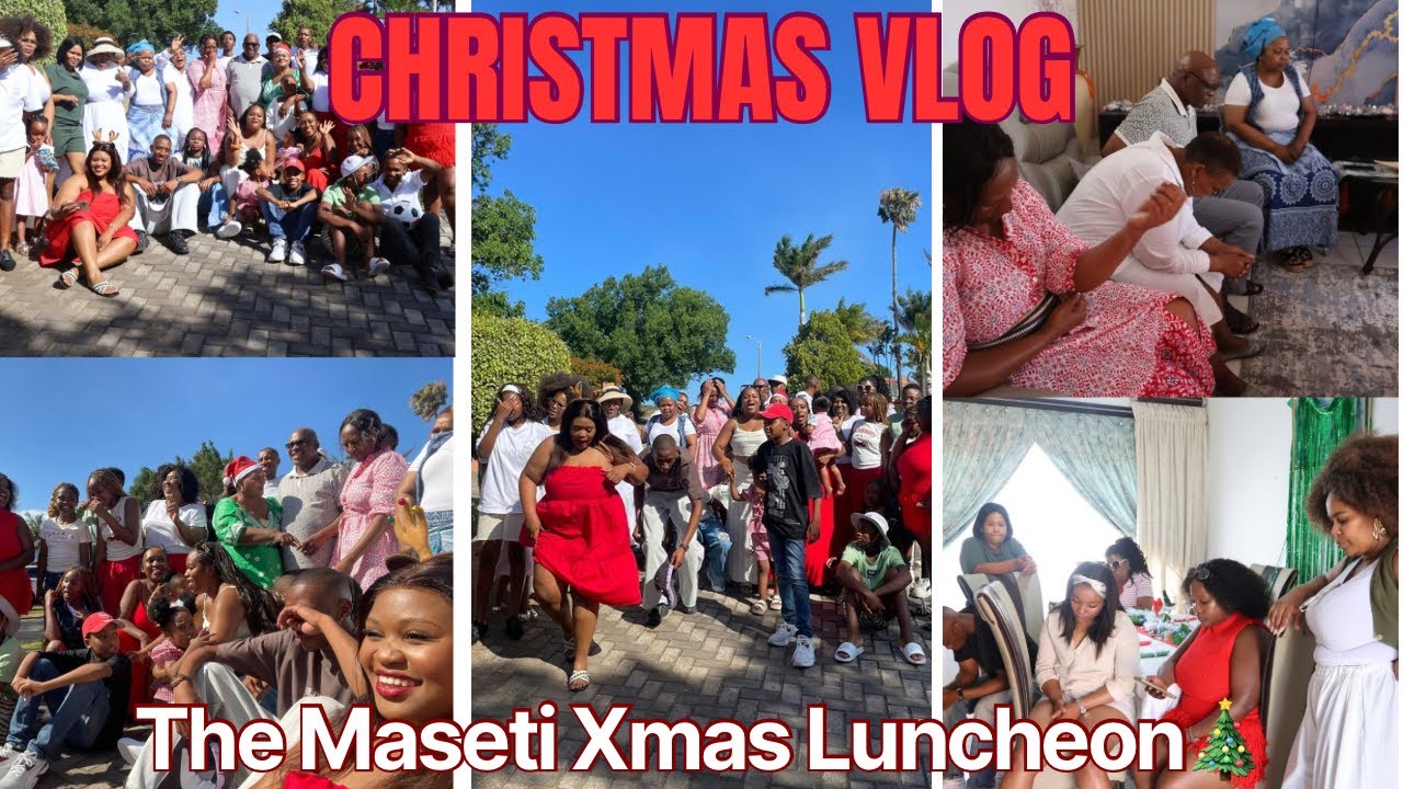 CHRISTMAS LUNCHEON WITH THE MASETI'S | Vlog 