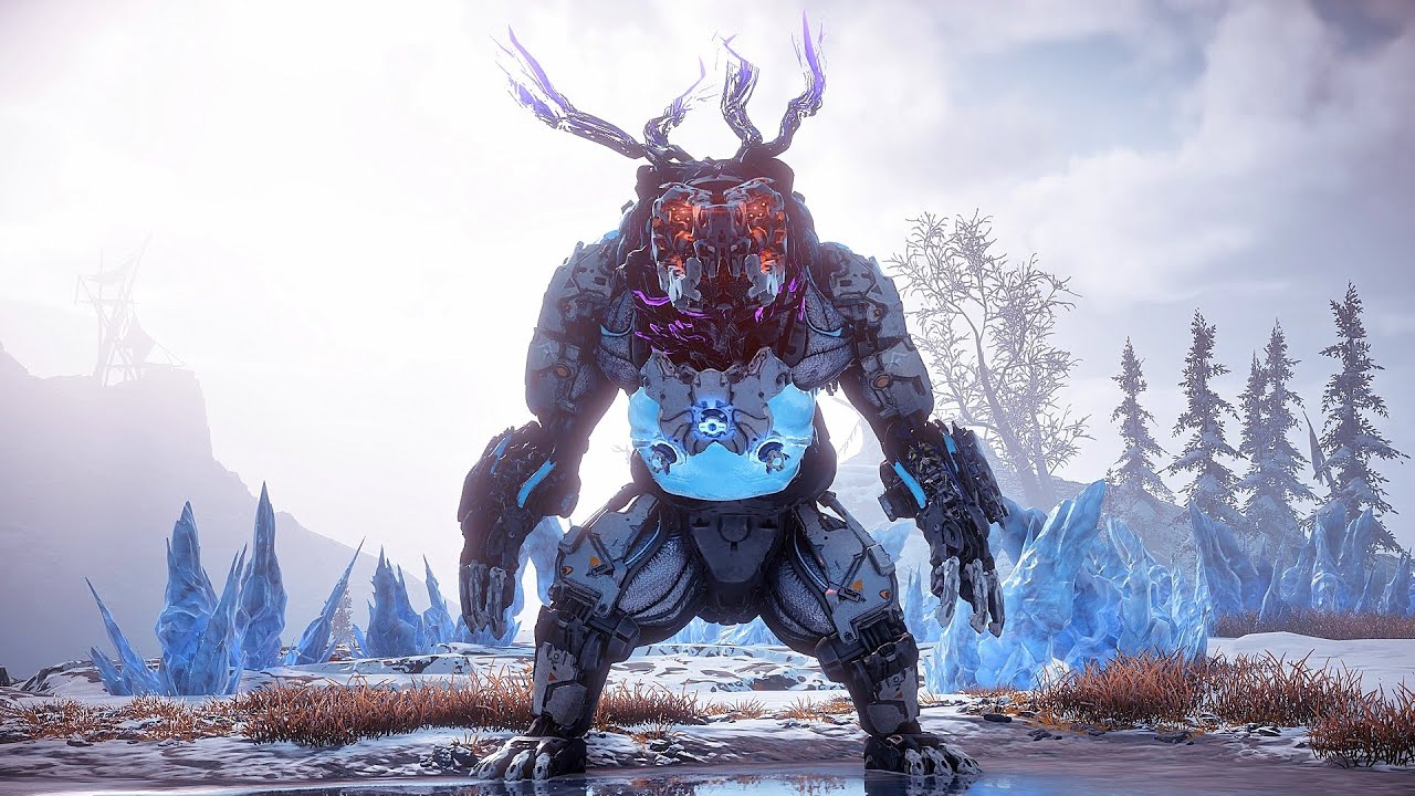 Frostclaw vs Daemonic Frostclaw - HORIZON ZERO DAWN NPC Wars #6
