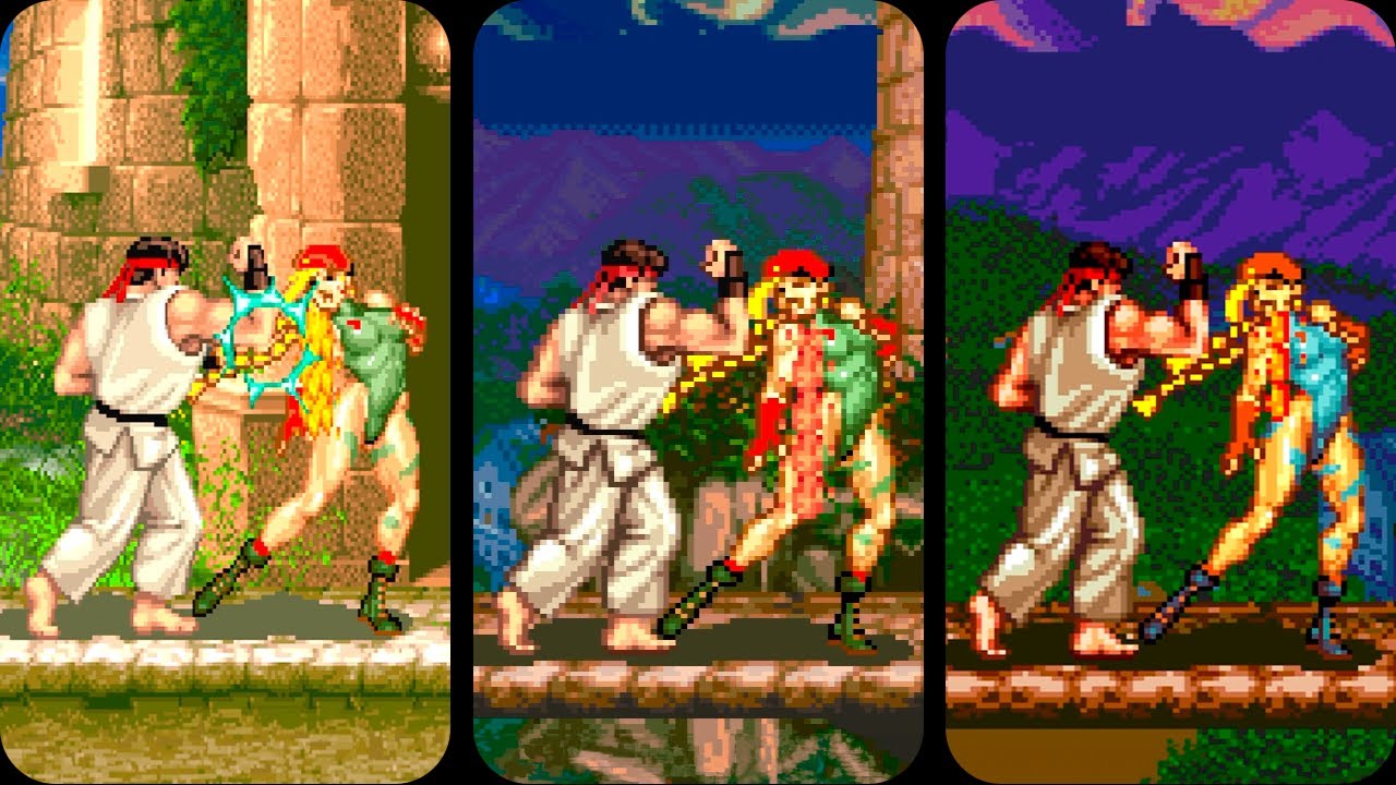 SUPER STREET FIGHTER 2 PUKES 🤮 Arcade vs SNES vs Mega Drive