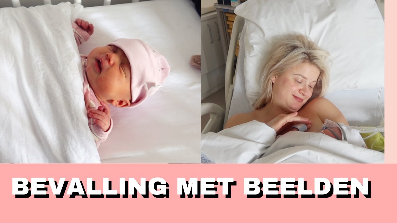 de BEVALLING (met beelden) in het ziekenhuis & Kraamtijd | 4e kindje | VLOG Kellycaresse